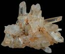 Tangerine Quartz Crystal Cluster - Madagascar #58876-1